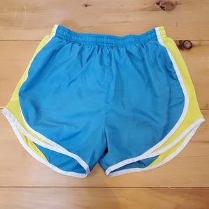 SOLD Nike Dri Fit blue running shorts S